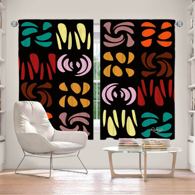 Gefen Room Darkening Curtain Pair