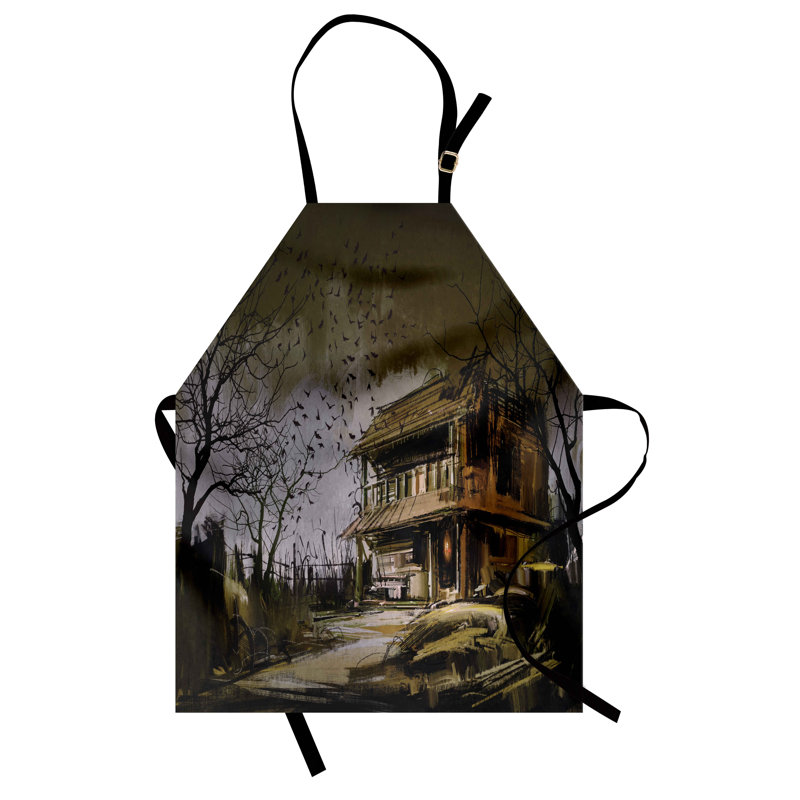 No Pattern Bib Apron
