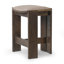 HOVEN Upholstered Bar Stool with Solid Wood Frame-1711269058