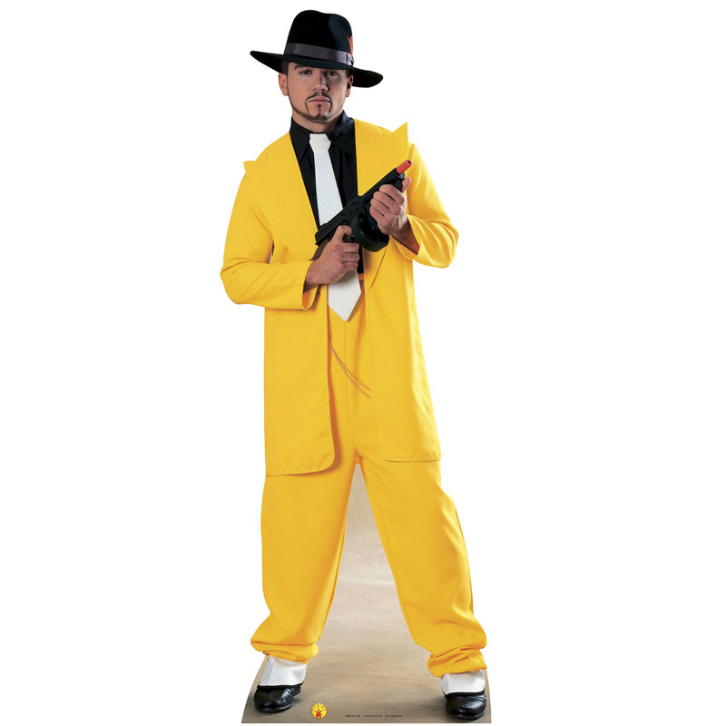 Accroche en carton gangster