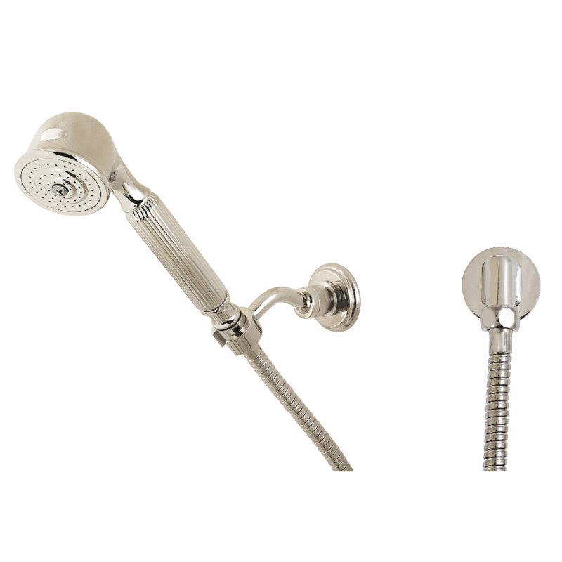 Kingston Brass Restoration Hand Shower Kit, Polished Nickel