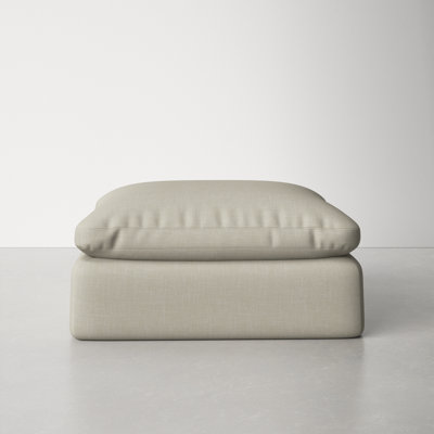 Asher 43'' Oversized Upholstered Ottoman