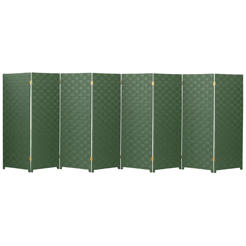 Outdoor Folding Screen, White, 3, 71" H