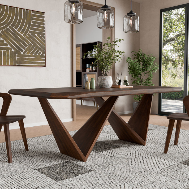 Rozella Solid Wood Dining Table