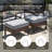 7 - Person Outdoor Seating Group With Rocking Lounge Chairs & Optional Fire Pit Table-110826570-138582440-138582443