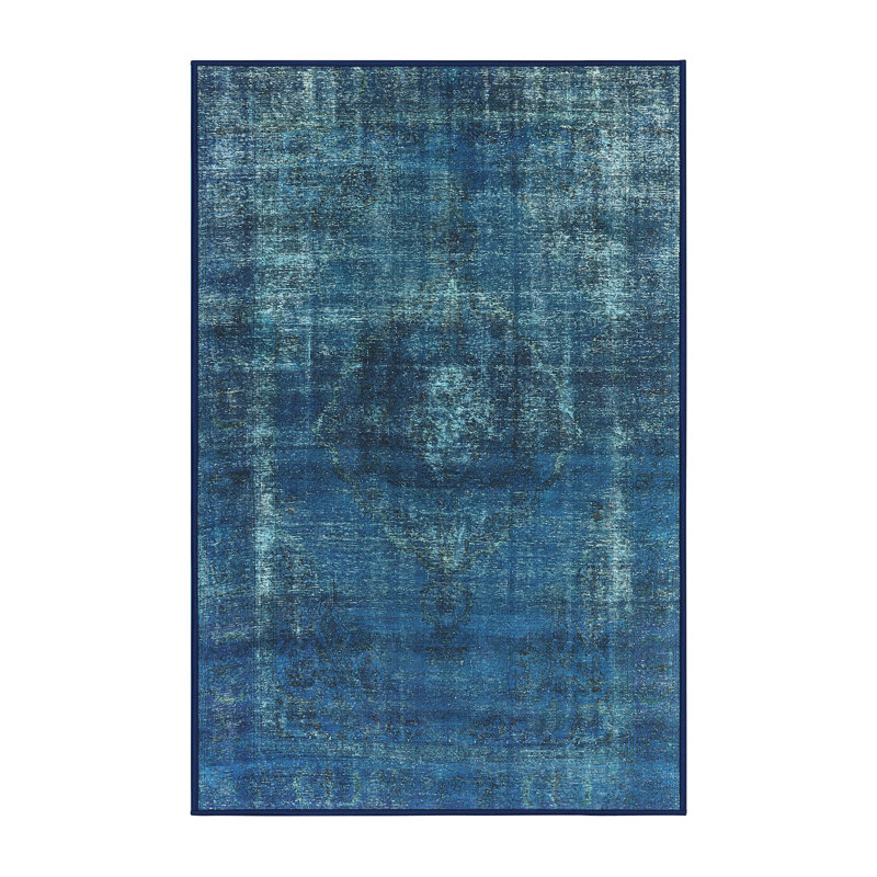 Anjila Oriental Indoor Rug, Rectangle 7' x 10'