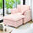 Velours côtelé rose est en rupture de stock