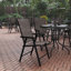 Chaise de patio pliante d'extérieur Hedgesville-86859328