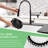 Modern Led Kitchen Faucet With Pull Down , Oil-Rubbed Bronze, Single Lever Operation 360-Degree Spin, Practicality-1500545782-1500545777
