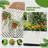 Metal Planter Box with Trellis with Wheels-1081861623-1097344964