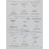 Canyon Wool Area Rug in Ivory/Beige
