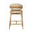 Liam Upholstered Counter Stool with Solid Wood Frame-109438542