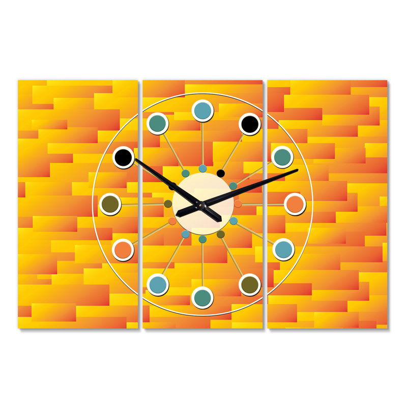Mid-Century Wall Clock