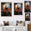 Position éternelle de yoga - impressions d'art mural de yoga-97203385-97203378