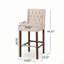 Tabouret de bar d'une hauteur de 30 po-117137970