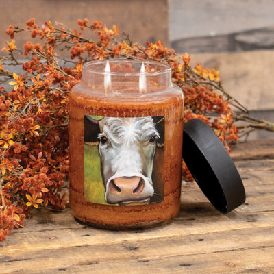 Cow Jar Candle Buttered Maple Syrup 26oz