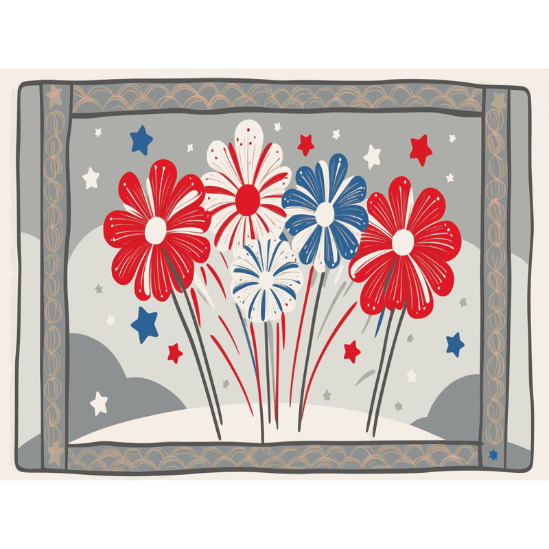 Tapis d'été Holiday The Aisle®, Rectangulaire 2 pi x 3 pi