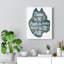 Happiness Is The Path - Wrapped Canvas Print