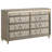Lorient 4-Piece California King Bedroom Set Ivory And Camel