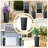 Tall Planter – 2 set Large Self-Watering Plastic Floor Plant Pots, Thickened Design with Water Level Indicator & Bottom Reservoir, with Self-Watering Wick, for Indoor & Outdoor, Modern Decorative Planters-504547667
