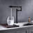 Pot Filler Faucet With Extension In Matte Black - Brass, Arm For Convenient Use, Double Handles To Adjust Water Flow, Faucet, Managed Release, Corrosion & Surface Layer-486124138