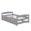 Lit plateforme simple avec lit gigogne-1940174812