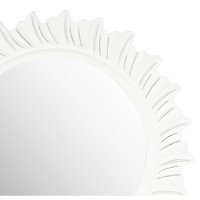 Miroir d'appoint Lizzie, Blanc