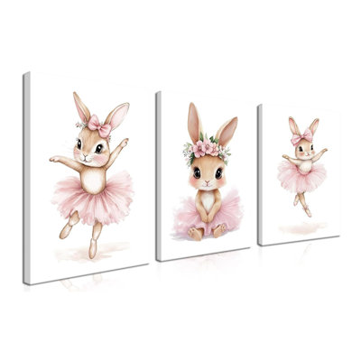 3 Piece Wrapped Canvas Print