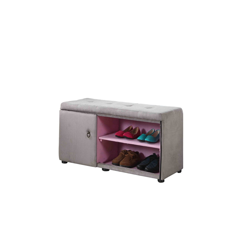 Grand repose-pieds de rangement de 18 po avec compartiment à chaussures (seulement avec repose-pieds)