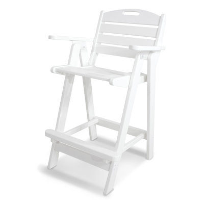 POLYWOOD® Nautical Patio Bar Stool