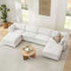 Greylan 148" 6 - Piece Modular U Sectional