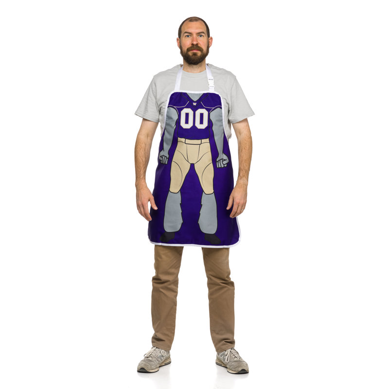 No Pattern Bib Apron, University Of Washington