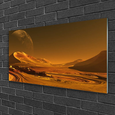 Desert - No Frame Print on Glass