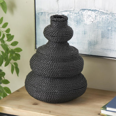Vase de table en rotin Verano
