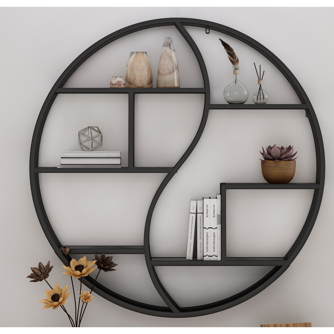 8 Piece Circle Accent Shelf 17 Stories 