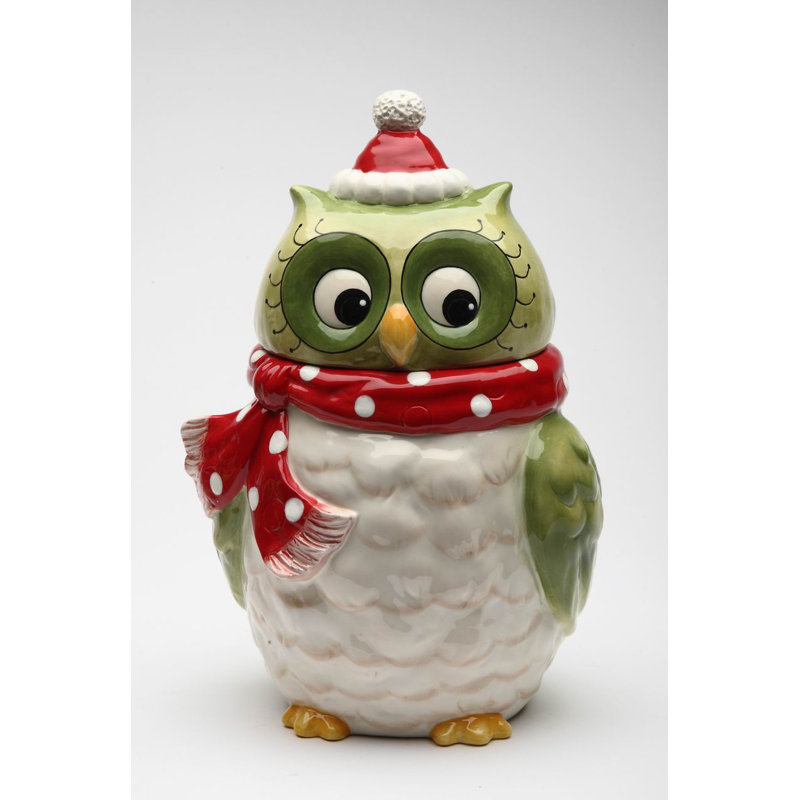 Pot de rangement hibou