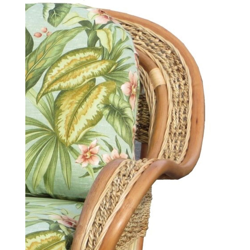 Upholstered Armchair, Jamaica Mist