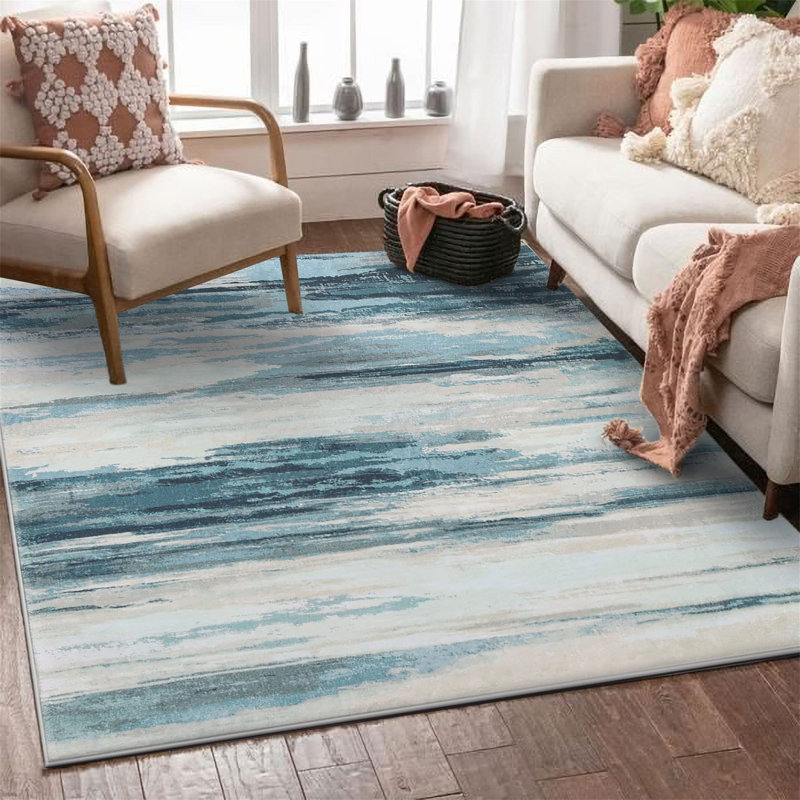 Amesha Synthetic 120cm X 160cm Area Rug