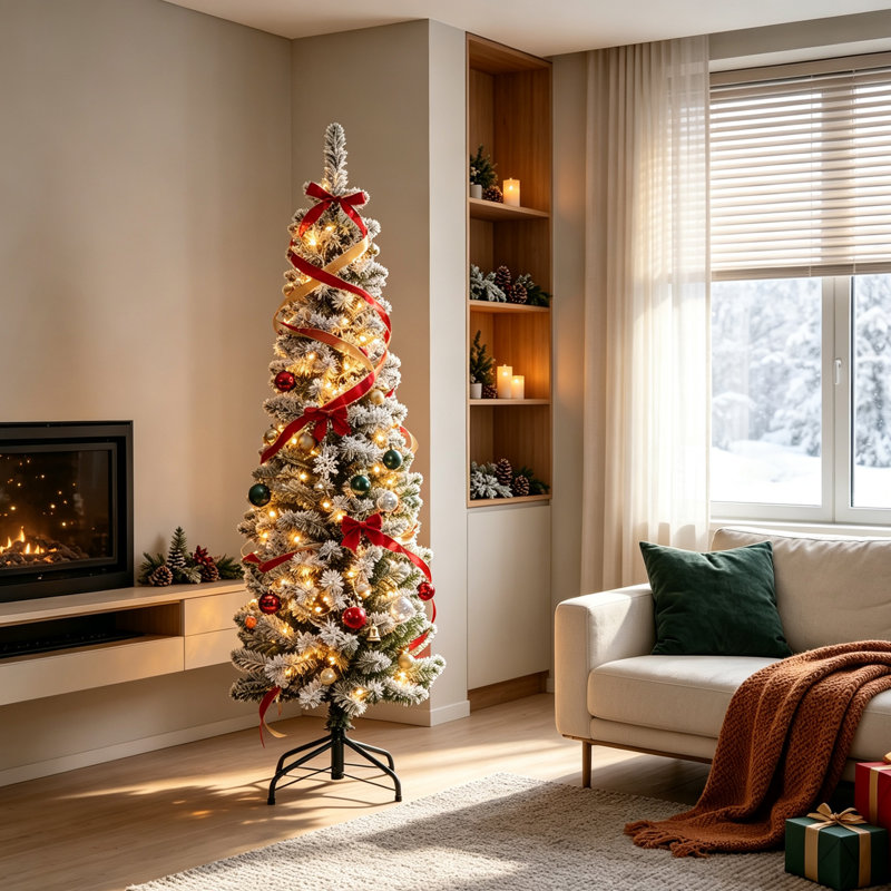 Arbre de Noël illuminé pré-éclairé , 5'