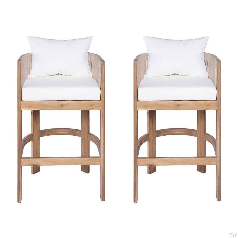 Ensemble de 2 tabourets de bar Matéria
