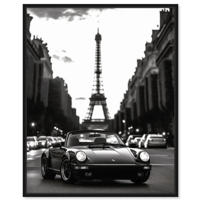 Scène de rue avec impressions sur toile 