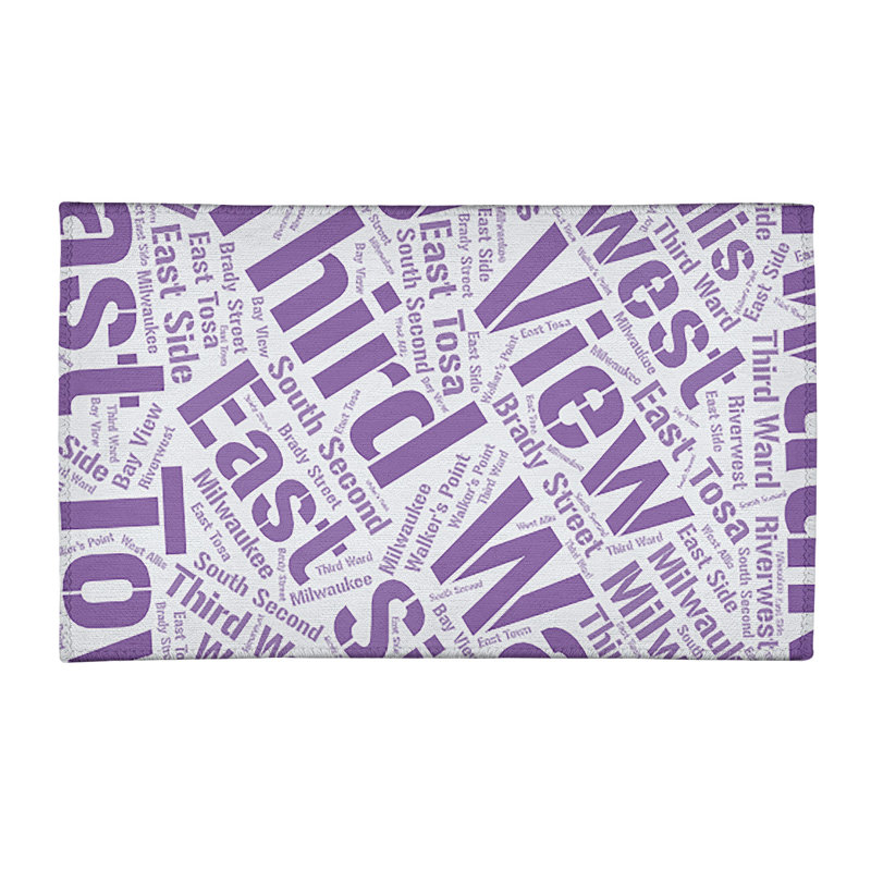 Chenille Indoor Rug, Rectangle 4' x 6'