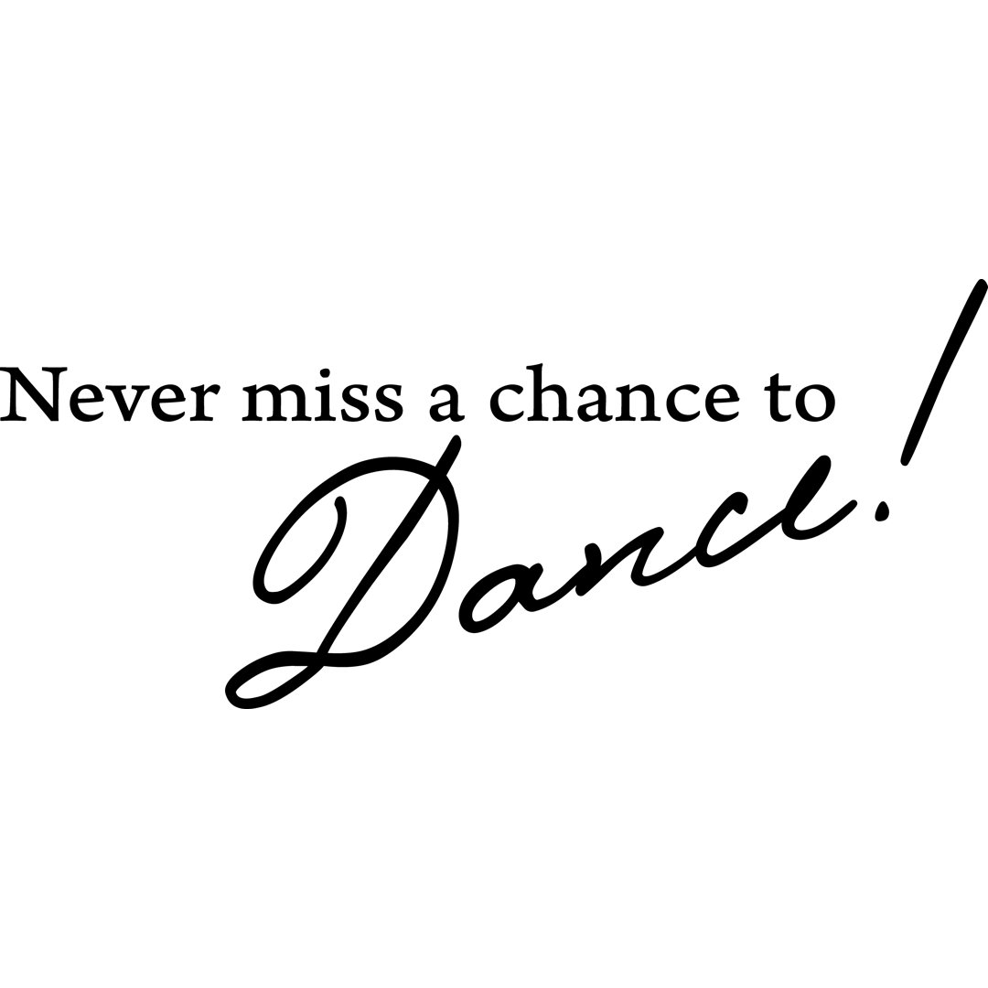 Text & Numbers Wall Decal Picniva 