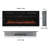 McLelland Recessed Electric Fireplace Insert-1087429023