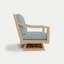 Solerno Heated Swivel Chair — Dove-739103908