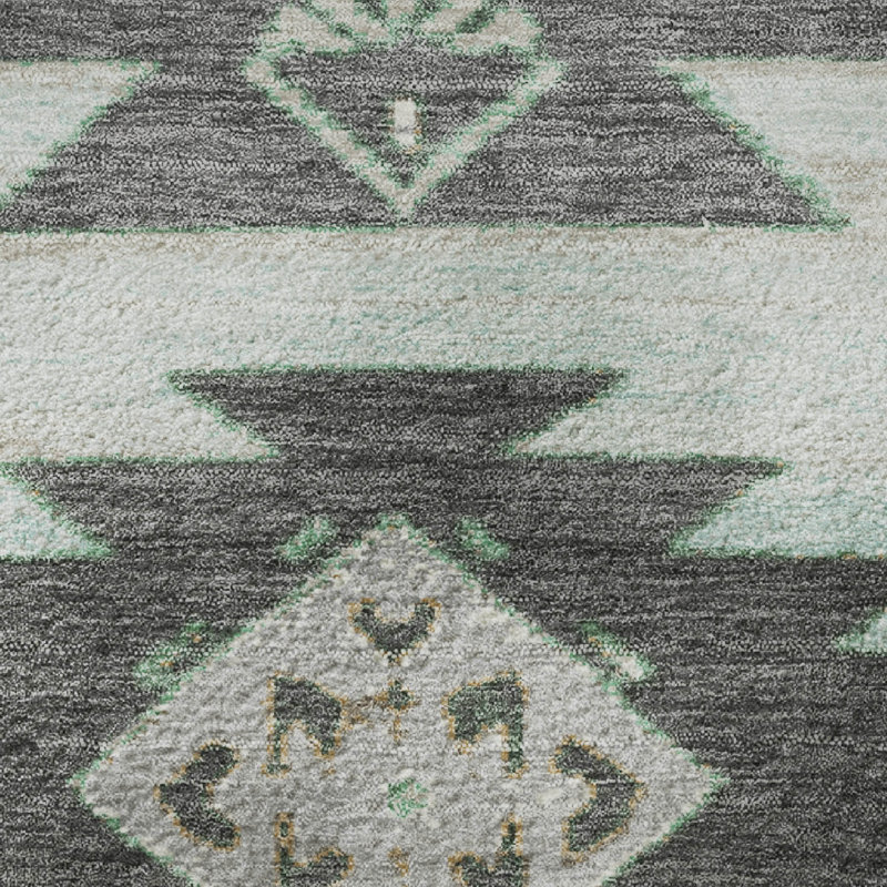 Premium Machine Washable Ralston AMF1945 Tribal Rug, Rectangle 5' x 7'6"