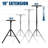 Mount-It! Height Adjustable Tripod Projector and Laptop Stand for Indoor & Outdoor with Stand Tray