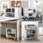 Bonnibelle 36cm H x 40cm W Printer Stand with Wheels-1344981670