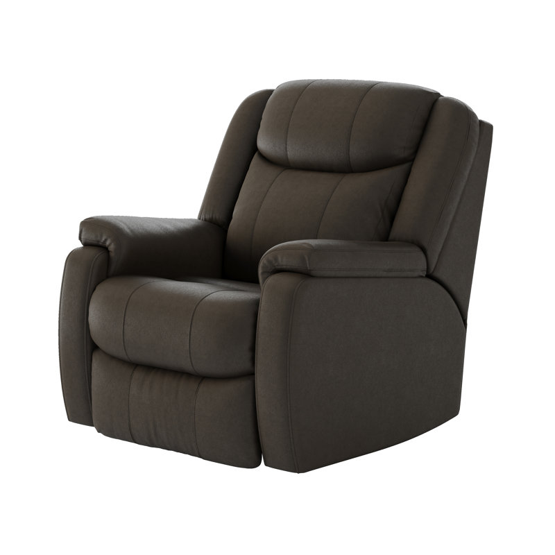  Hercules Genuine Leather Dual Power Wall Recliner, Maximus Fossil