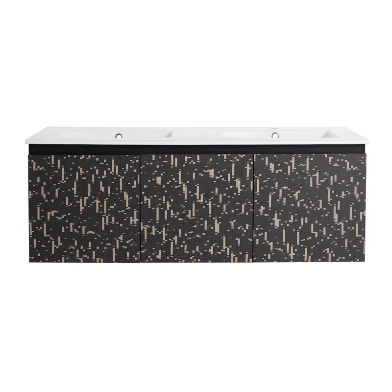 Meuble-lavabo flottant mural